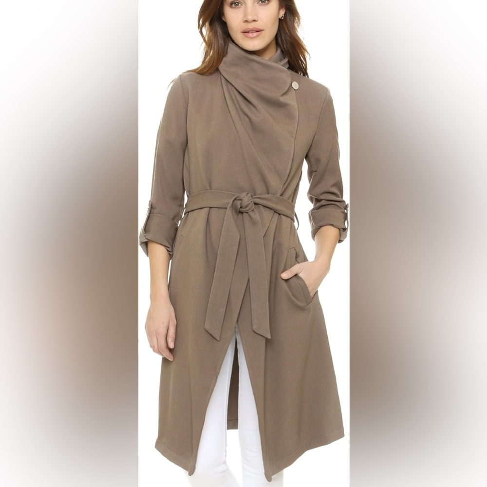 Soia & Kyo Ornella lightweight wrap coat